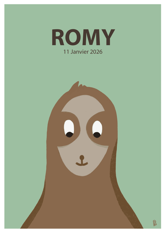 Affiche "Chilly" personnalisable - Atelier La Pau