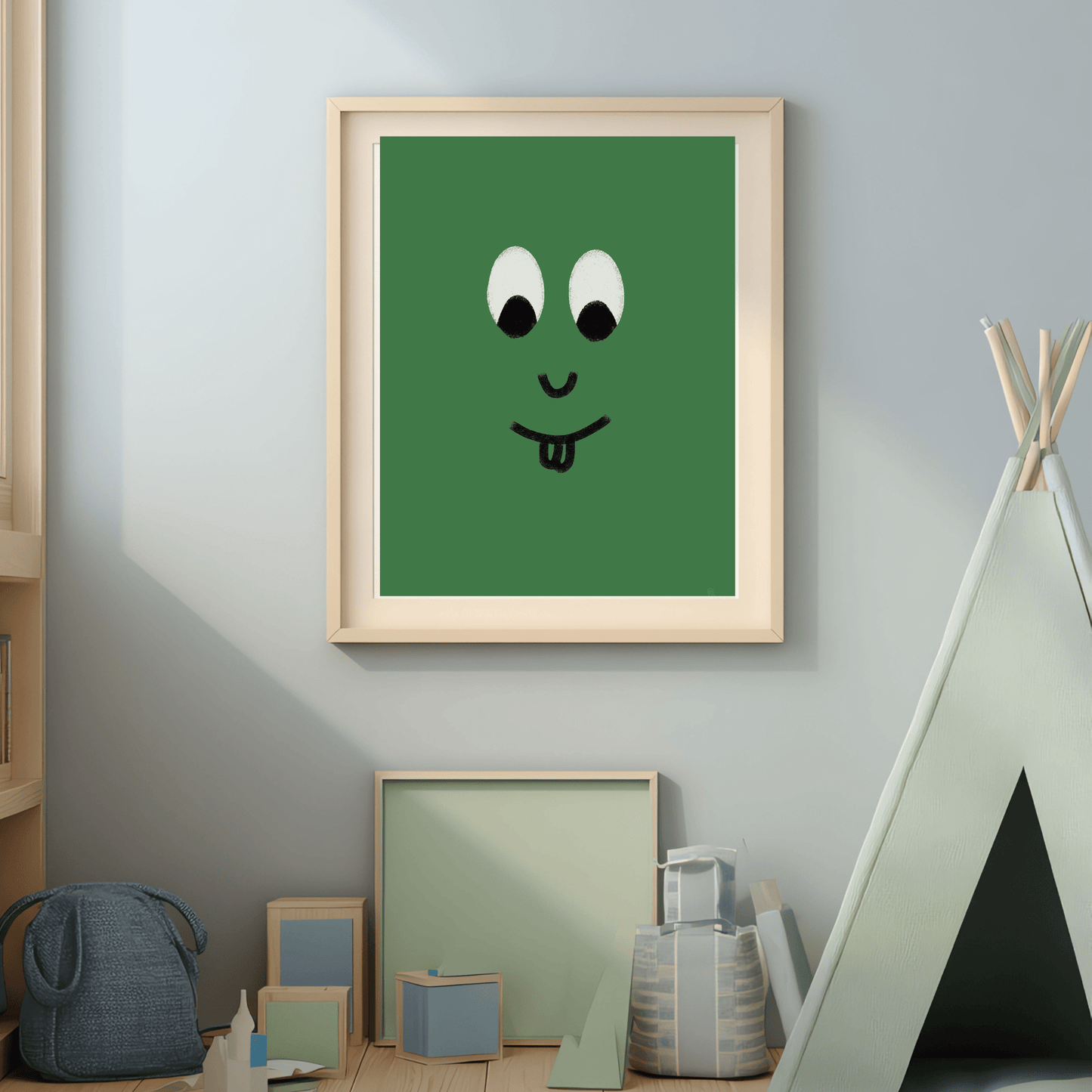 Affiche "Big Eyes" 1 - Atelier La Pau