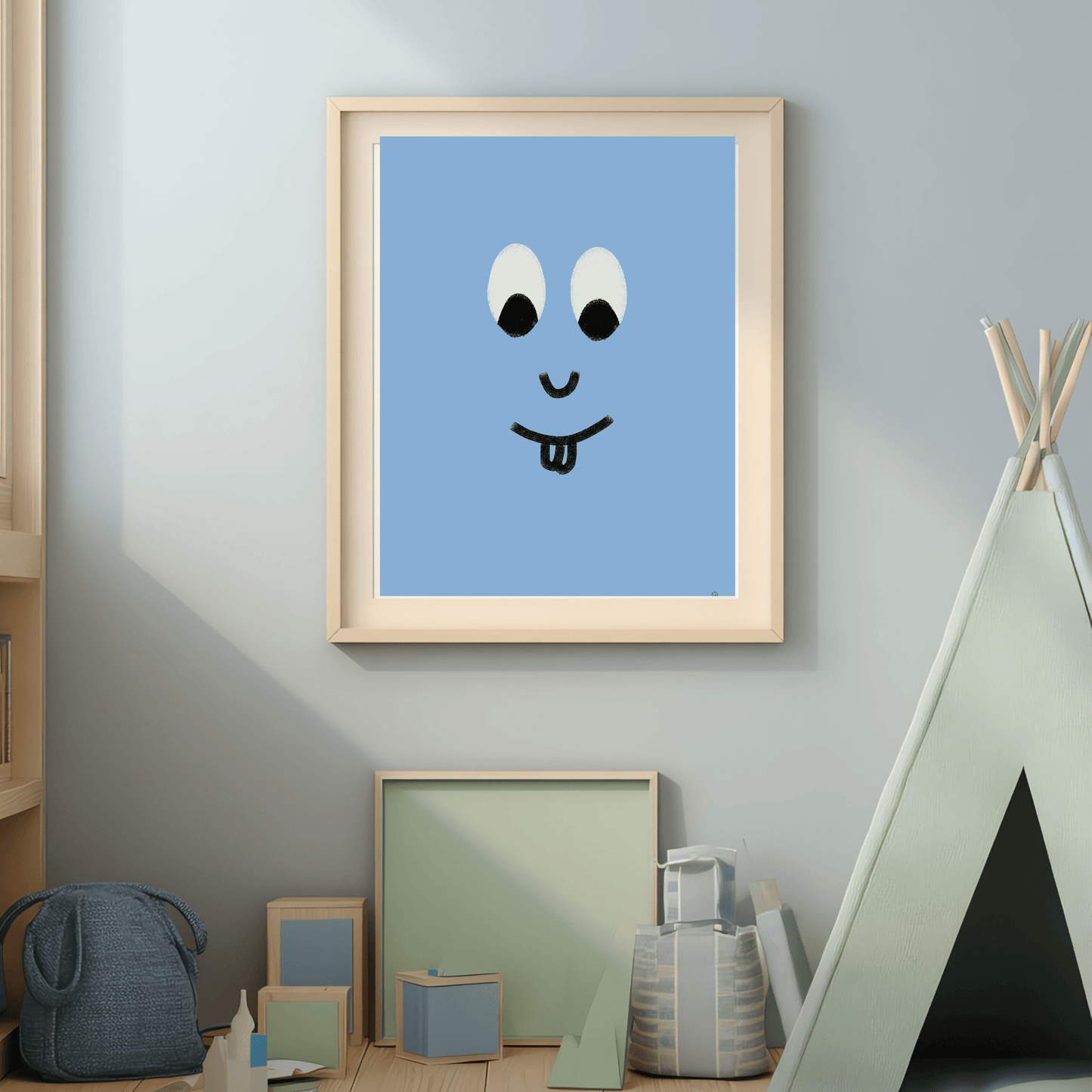 Affiche "Big Eyes" 2 - Atelier La Pau