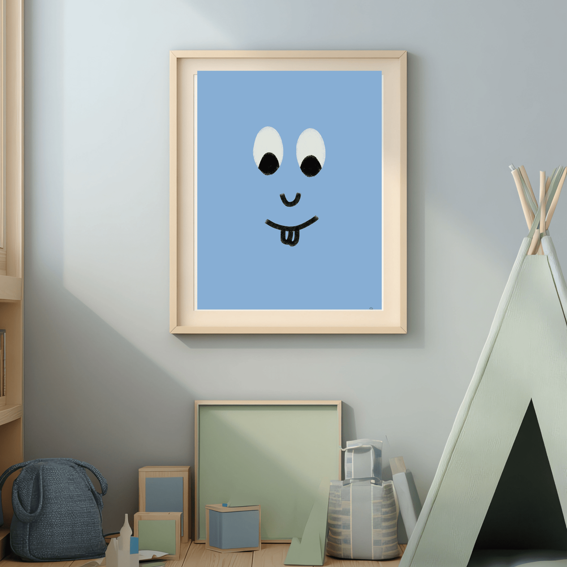 Affiche "Big Eyes" 2 - Atelier La Pau