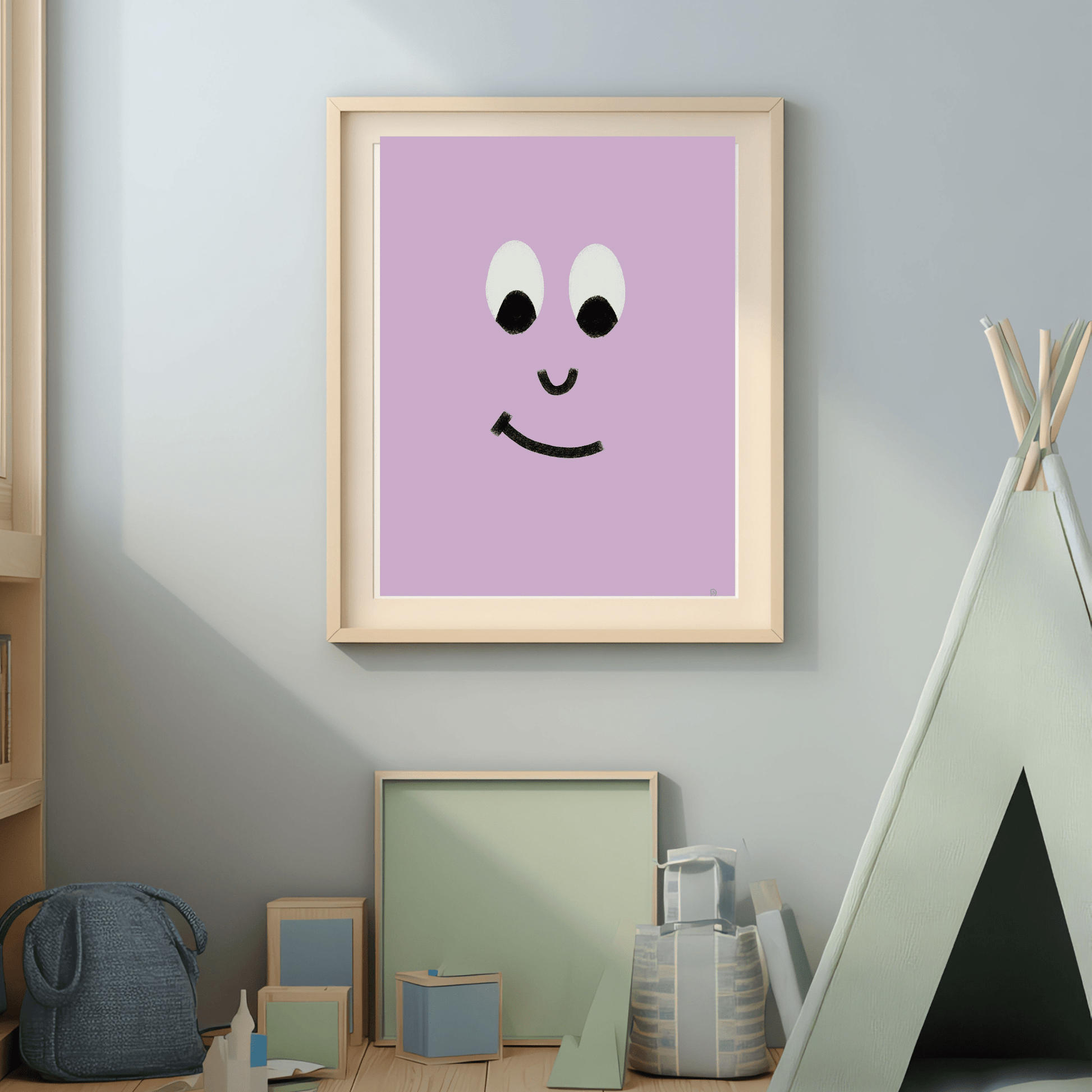 Affiche "Big Eyes" 3 - Atelier La Pau