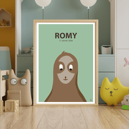 Affiche "Chilly" personnalisable - Atelier La Pau